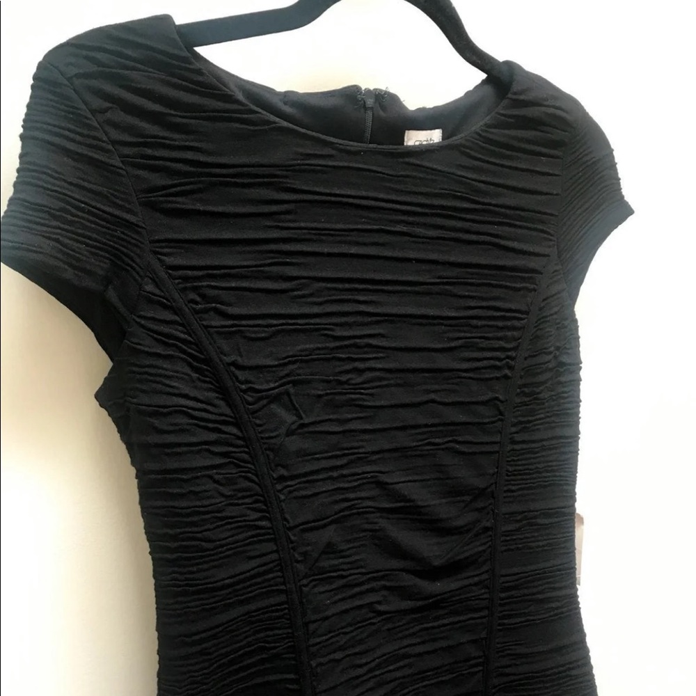 NWT: Vintage Cache A-Line Ruched Work Dress